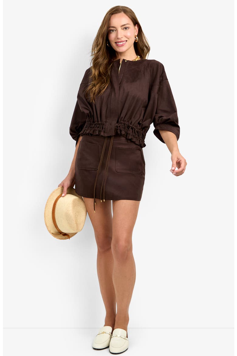 Prita Cioccolato Jacket, Alternate, color, Cioccolato