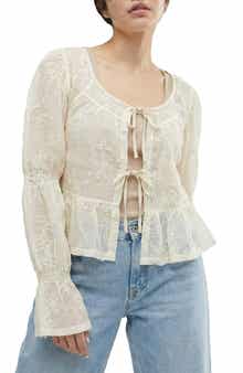 SAACHI Tie Front Topper