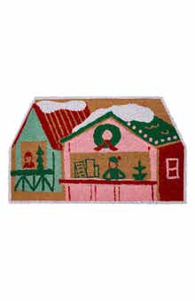 Hallmark Holiday Houses Doormat