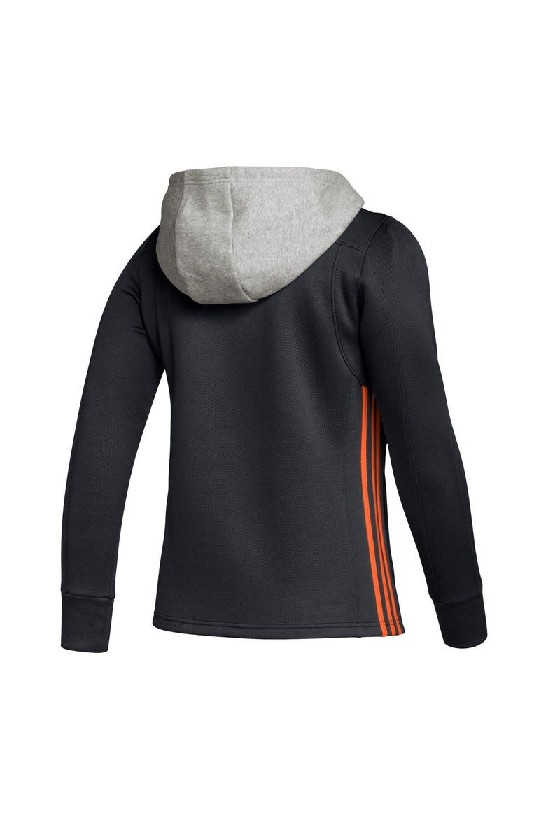 Women's adidas Black Philadelphia Flyers Skate Lace Primeblue Team Pullover Hoodie, Alternate, color, Black