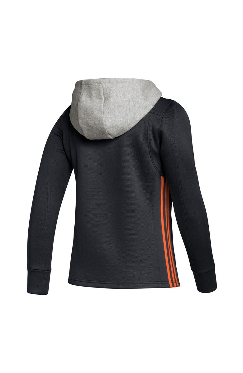 adidas Women's adidas Black Philadelphia Flyers Skate Lace Primeblue Team Pullover Hoodie, Alternate, color, 