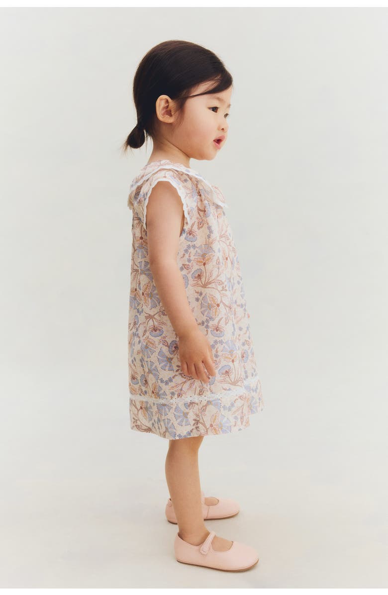 H&M 2-piece Cotton Set, Alternate, color, Light Beige/Floral