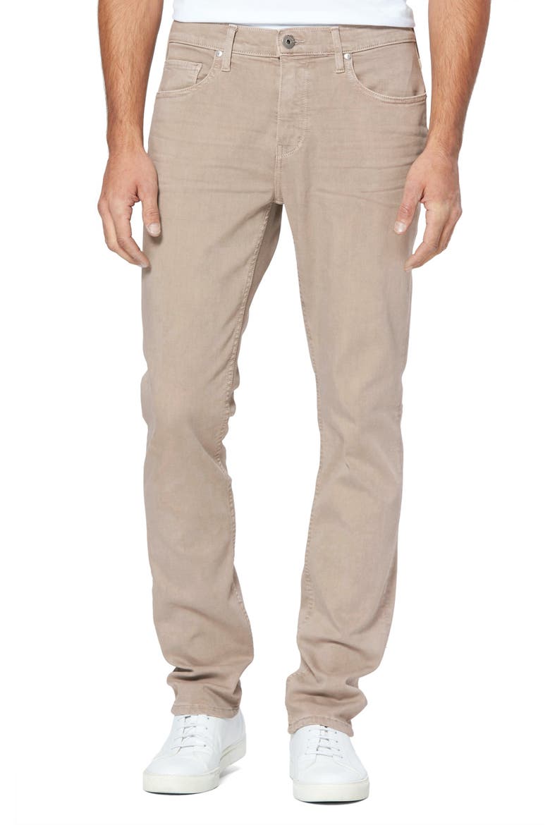 Transcend Federal Slim Straight Leg Jeans, Main, color, VINTAGE AGED BEIGE