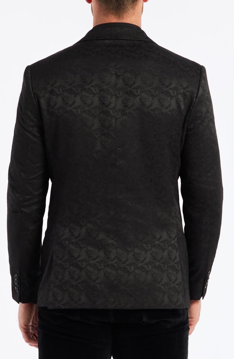 Robert Graham Eldridge Woven Blazer, Alternate, color, Black