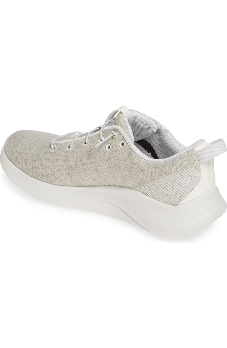 HOKA ONE ONE<sup>®</sup> Hupana Flow Wool Slip-On Running Shoe, Alternate, color,