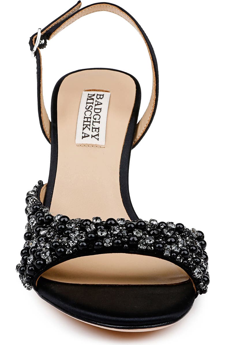 Badgley Mischka Collection Jenesis Slingback Sandal, Alternate, color,