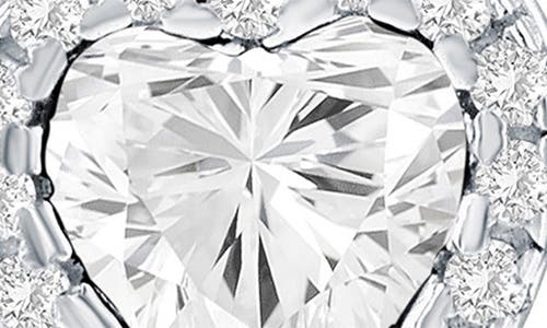 Shop Simona Cubic Zirconia Heart Stud Earrings