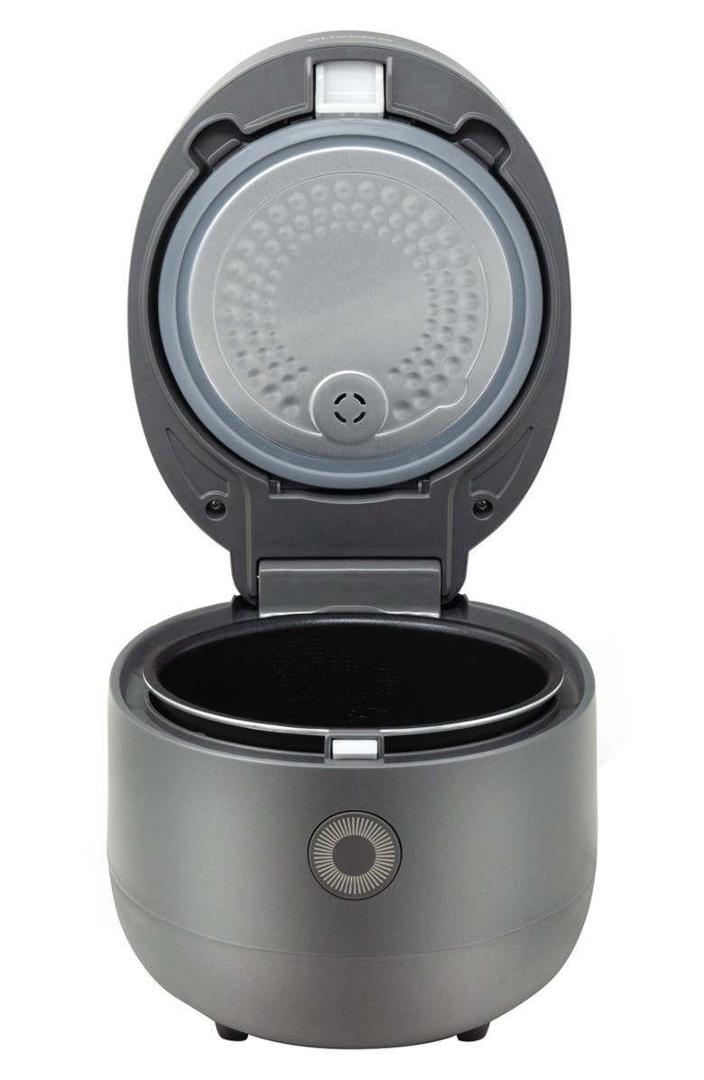 Cuckoo Micom 3-Cup Rice Cooker, Alternate, color, Matte Gray