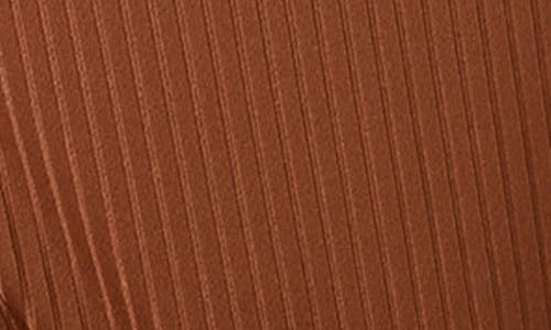 O'neill Saltwater Solids Rib Bikini Bottoms In Brown