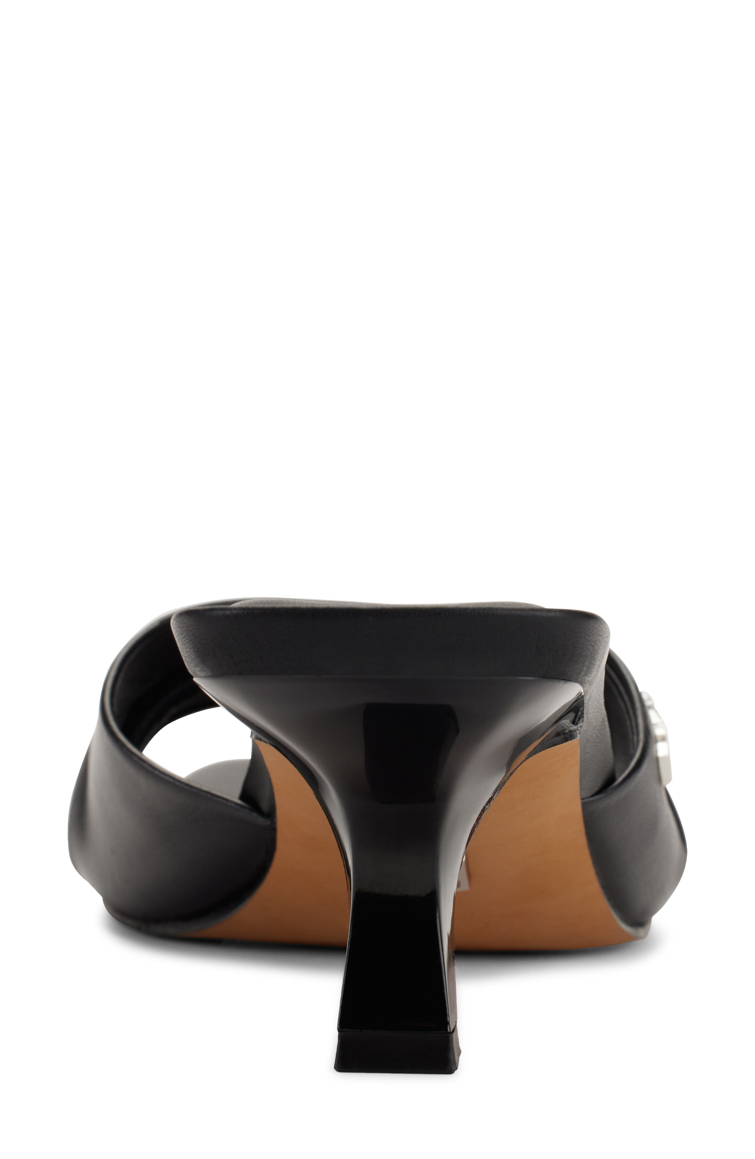 DKNY Twist Strap Kitten Heel Sandal, Alternate, color, 