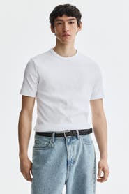 H&M Slim Fit Ribbed T-shirt