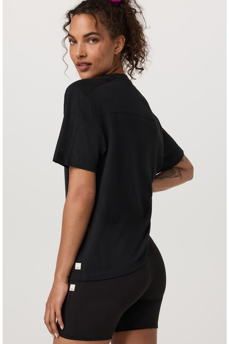 Heavyweight Organic Cotton T-Shirt, Alternate, color, BLACK