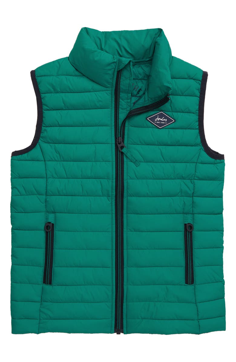 Joules Crofton Packable Vest, Main, color, 
