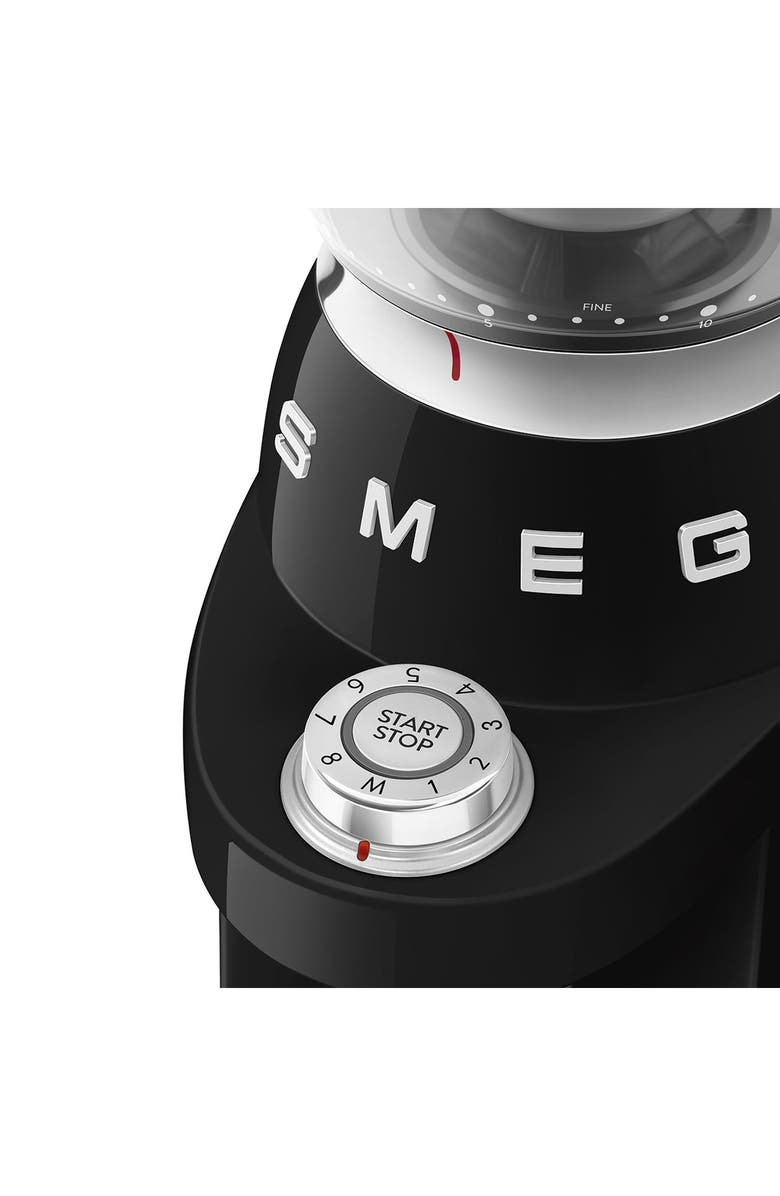 smeg '50s Retro Style Espresso Grinder, Alternate, color, Black