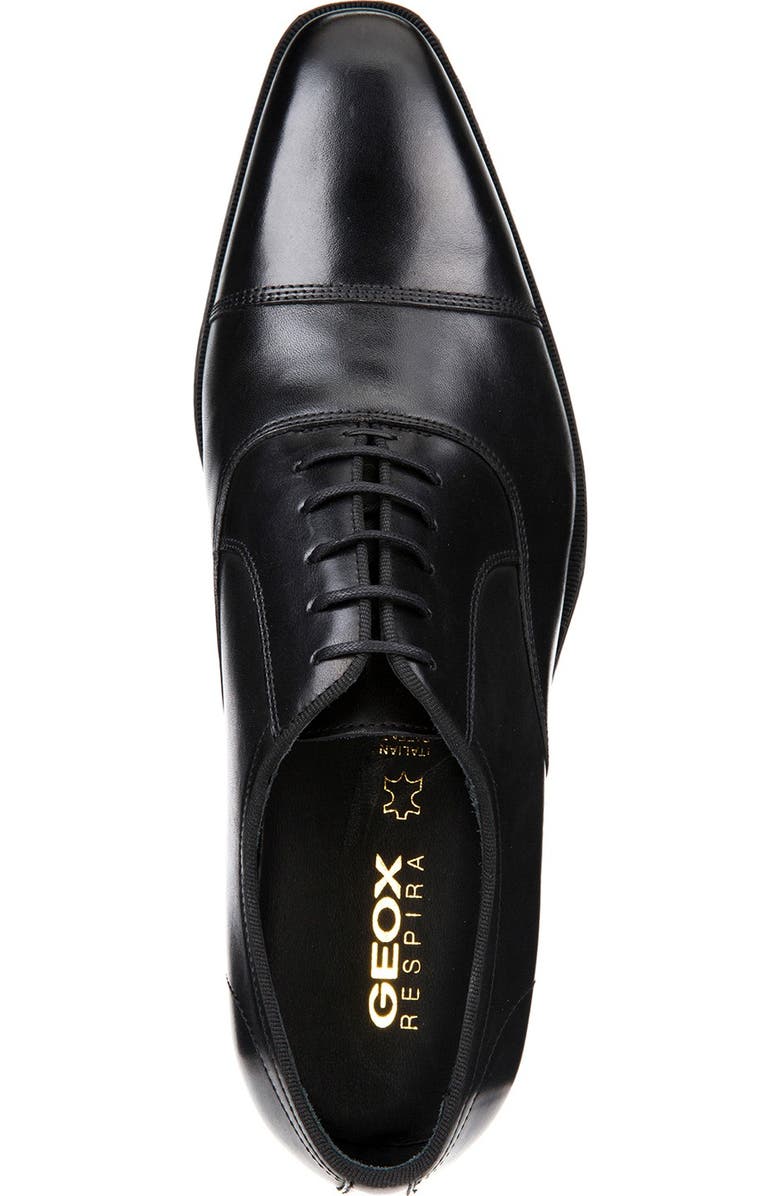 Geox Newlife Leather Oxford Dress Shoe, Alternate, color,
