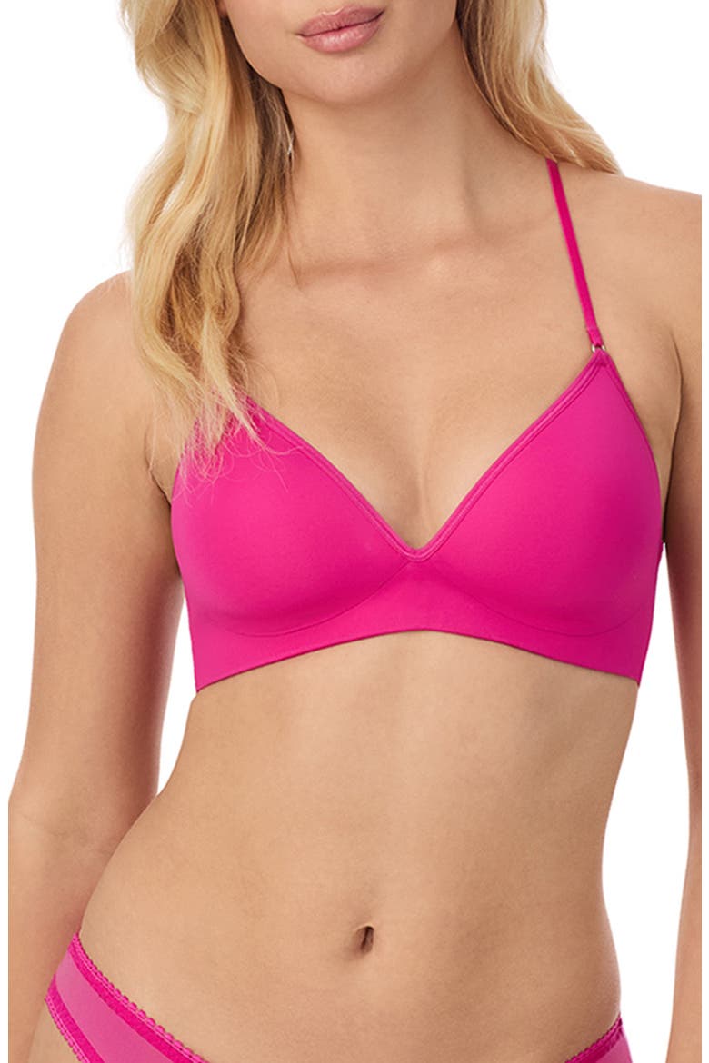 Next to Nothing Wireless Bra, Main, color, SWEET FUCHSIA