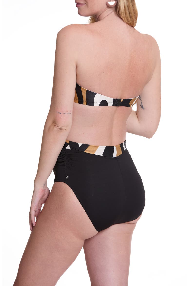 Odéon Maternity Bikini, Alternate, color, BLACK MULTI
