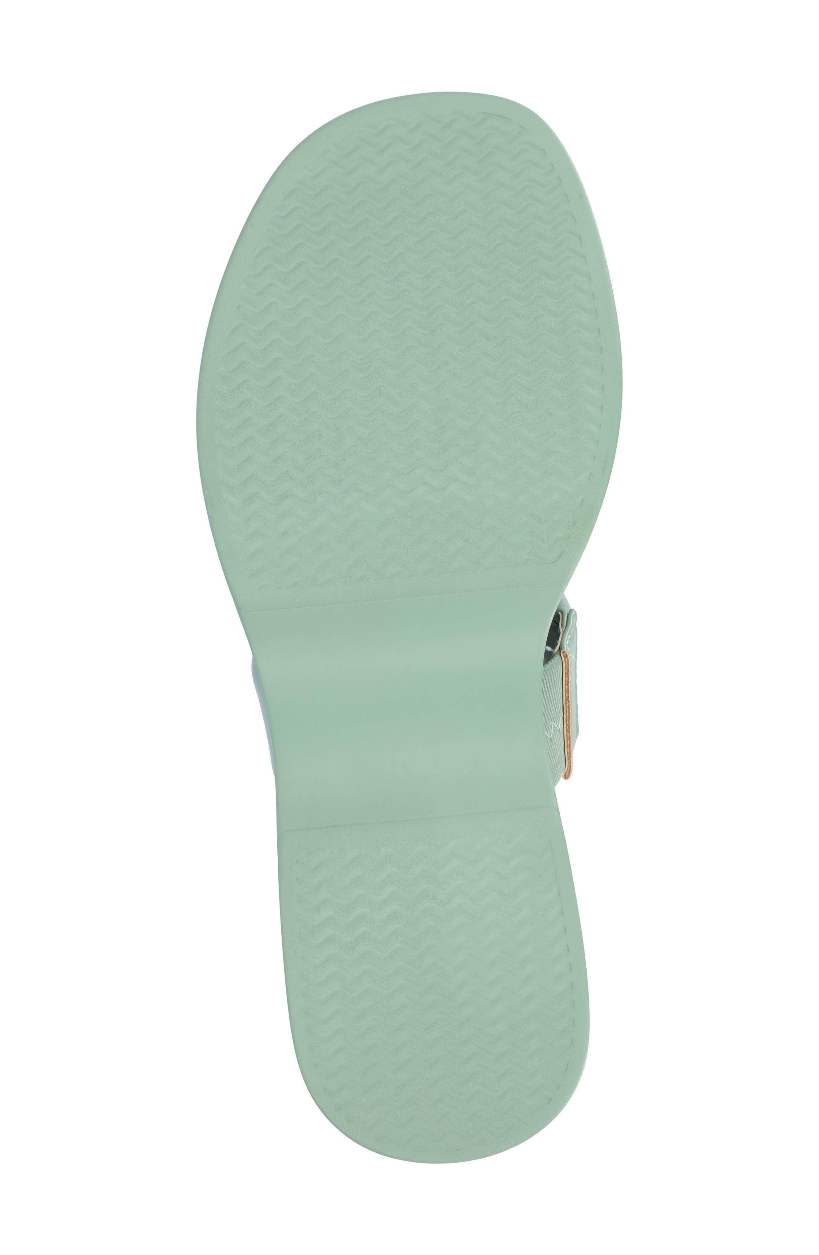 Journee Collection Veradie Platform Slide Sandal, Alternate, color, Sage