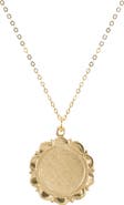 Outofoffice Minimal Flower Chain Necklace