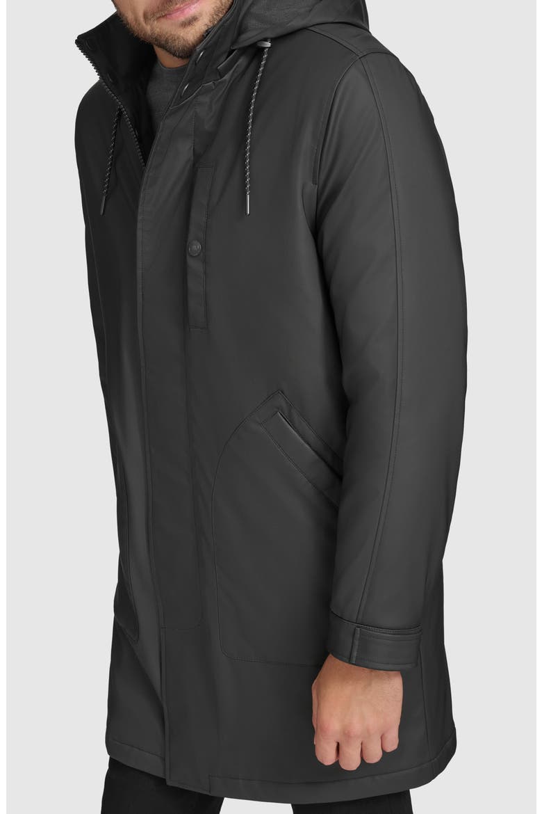 Slick Rain Jacket, Alternate, color, BLACK