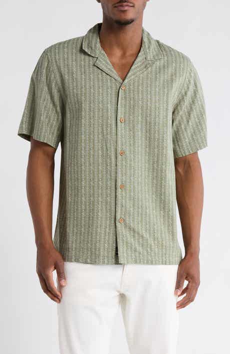Lucky Brand Paisley Club Camp Shirt