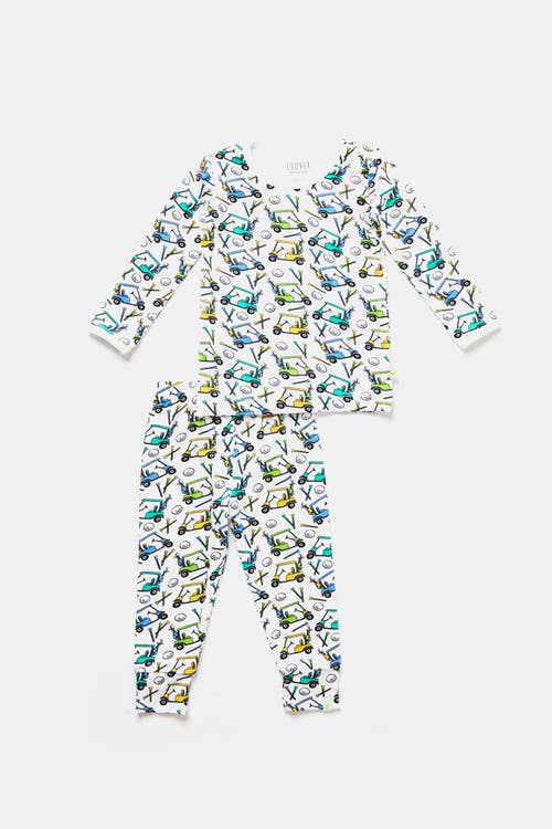 Clover Baby & Kids Long Sleeve Pajama Set In Multi