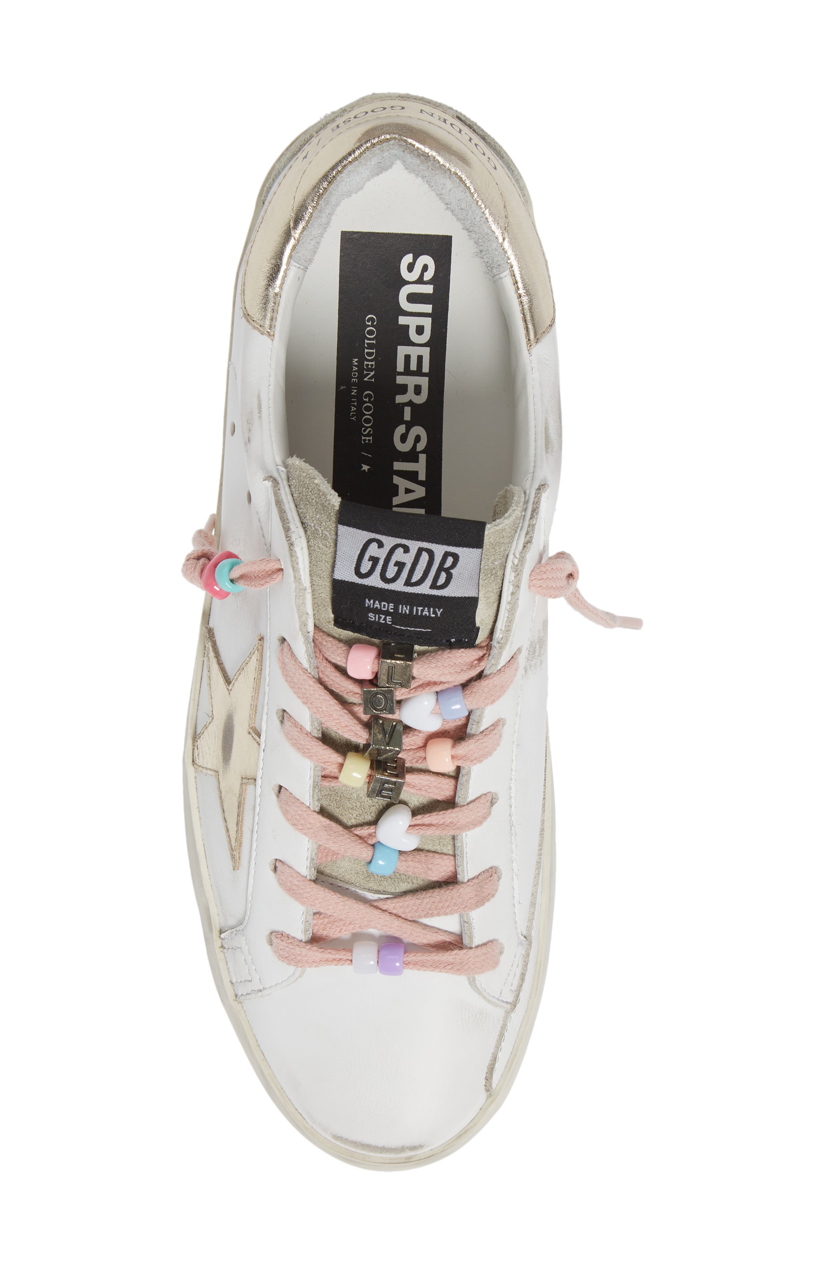 Golden Goose Super-Star Low Top Sneaker, Alternate, color, 