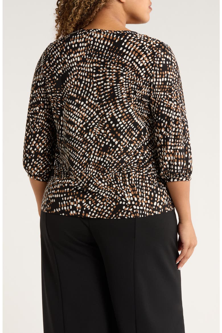 Scattered Dot Top, Alternate, color, JONES BLACK MULTI