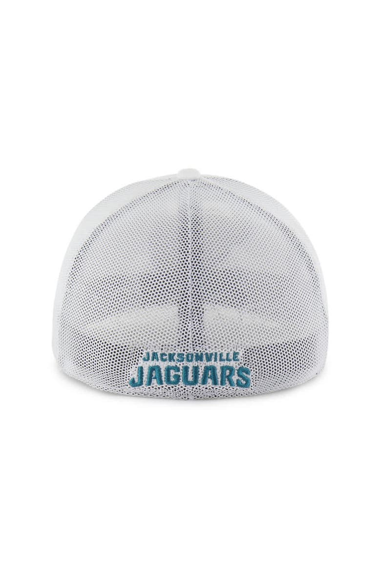 Men's '47 White Jacksonville Jaguars Snowball Trophy Stretch Fit Hat, Alternate, color, White
