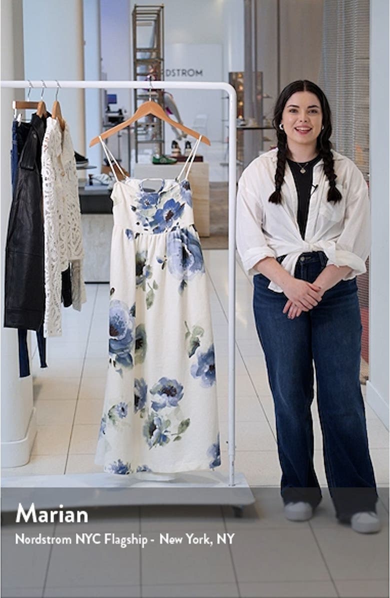 Floral Midi Dress, sales video thumbnail