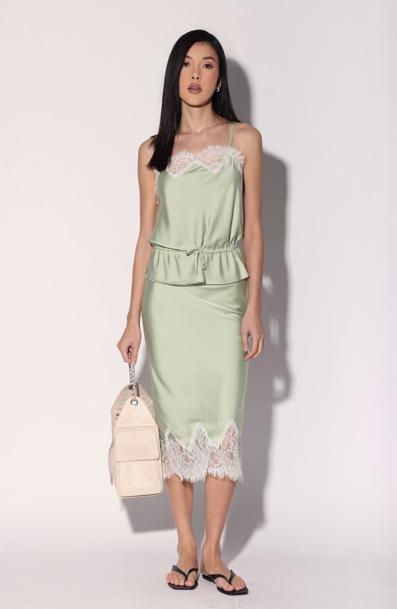 Walter Baker Carley Skirt, Main, color, Kiwi