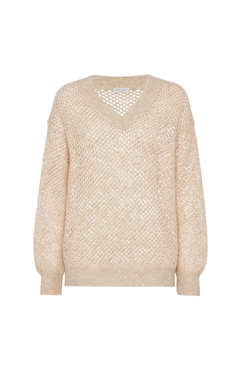 Dazzling Mesh sweater