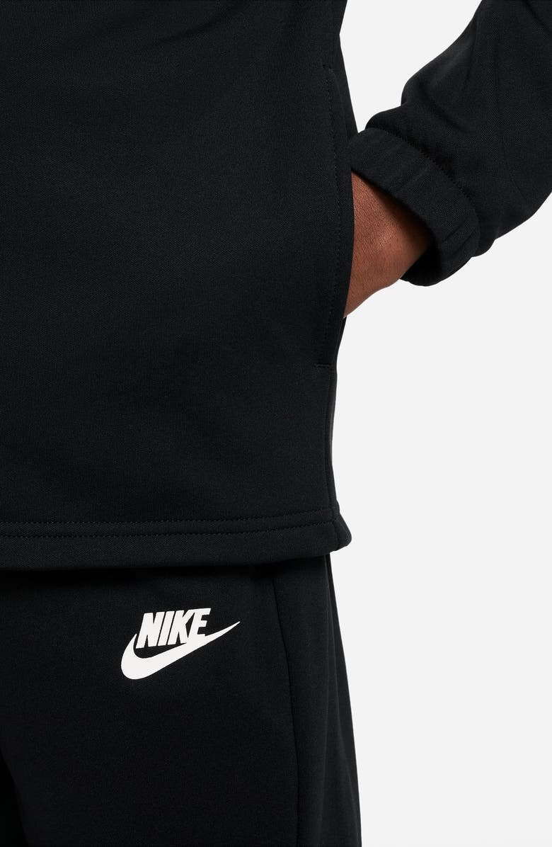Nike Kids' Sportswear Track Jacket & Pants Set, Alternate, color, Black/ Black/ White