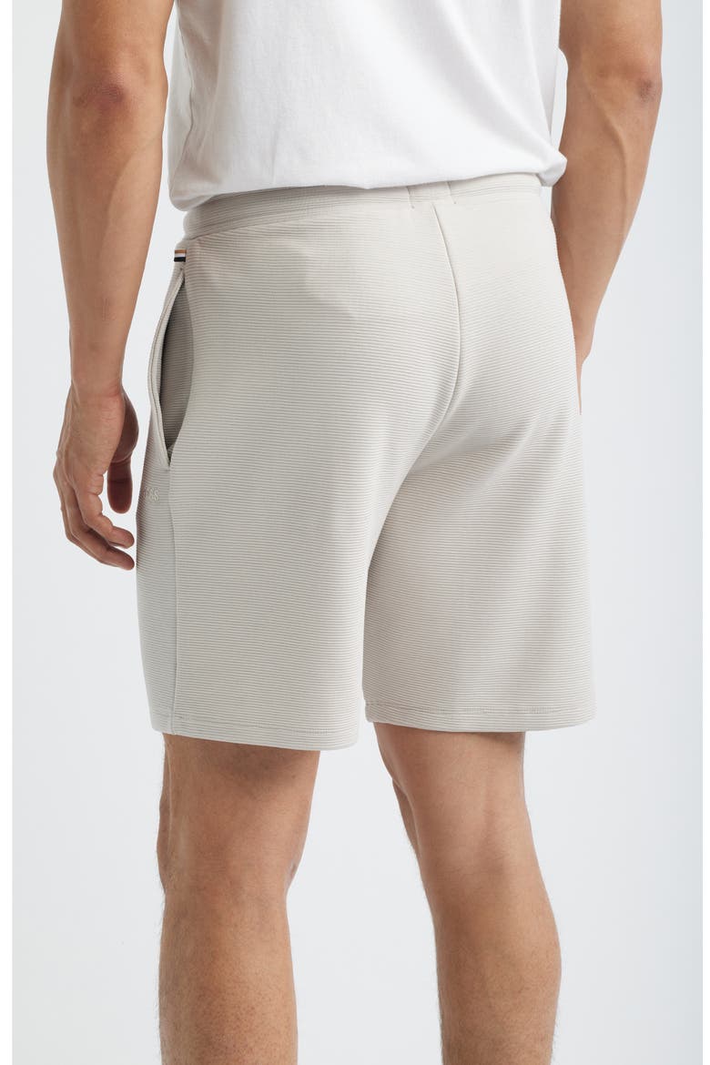 Ribbed Pajama Shorts, Alternate, color, OPEN GREY