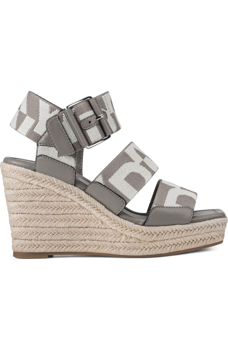 DKNY Caylee Platform Wedge Sandal, Alternate, color,