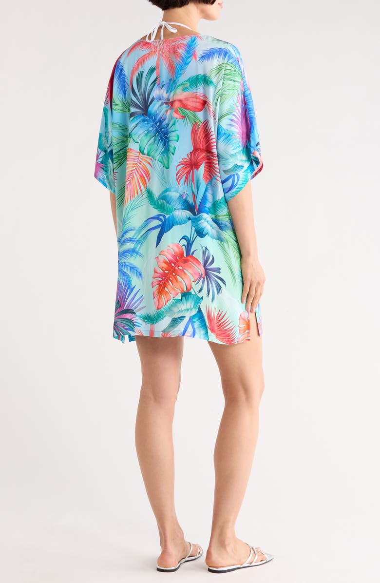 JANTZEN Celia Tunic Cover-Up, Alternate, color, Cobalt