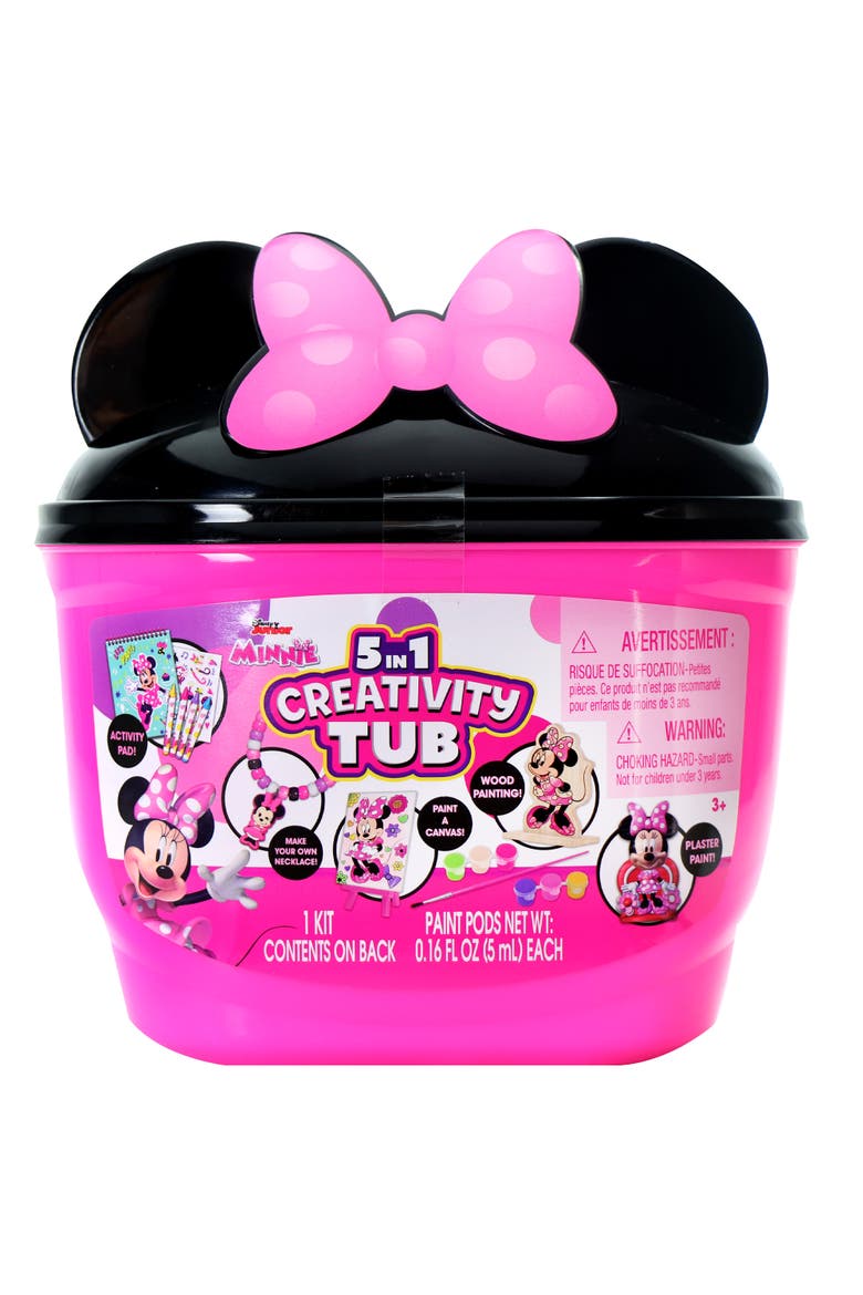 5 in 1 Creativity Tub, Minnie, Main, color, Pink