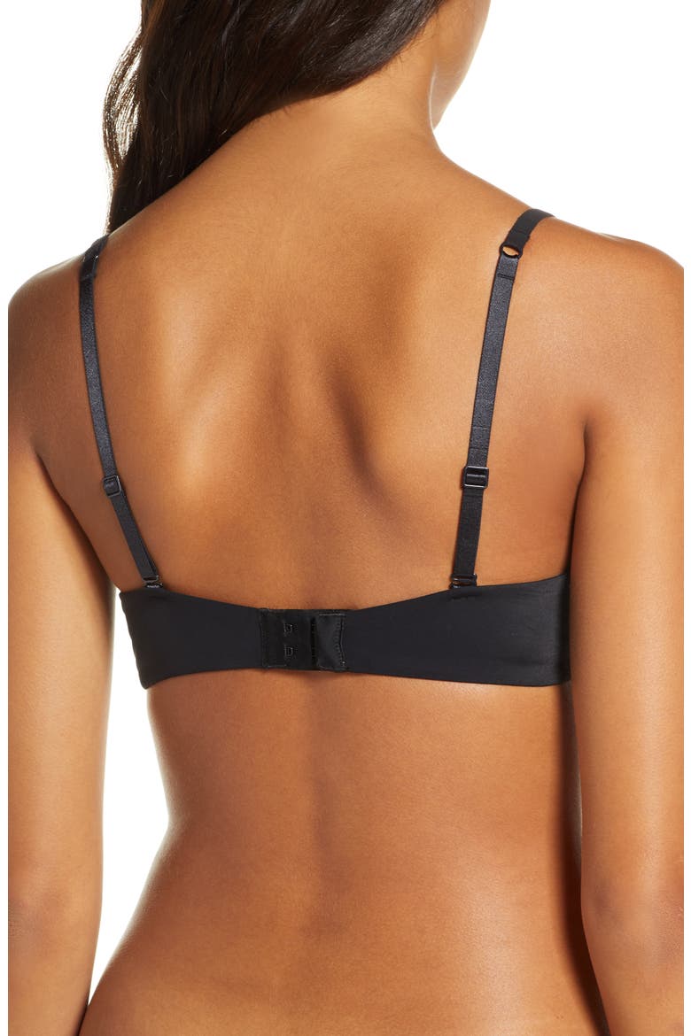 True & Co. True Body Convertible Underwire T-Shirt Bra, Alternate, color, BLACK