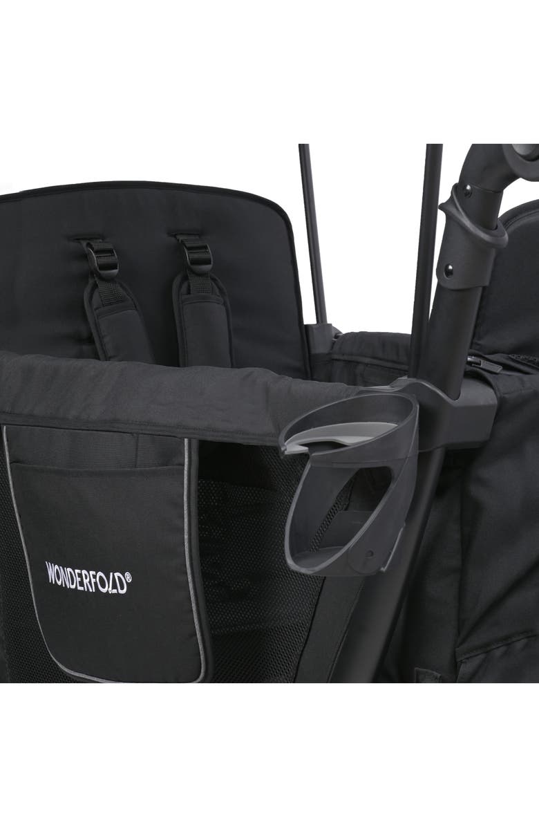 WonderFold L2 2-Seater Wagon, Alternate, color, Black