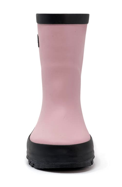 Stonz Waterproof Rain Boot In Haze Pink - Lotus