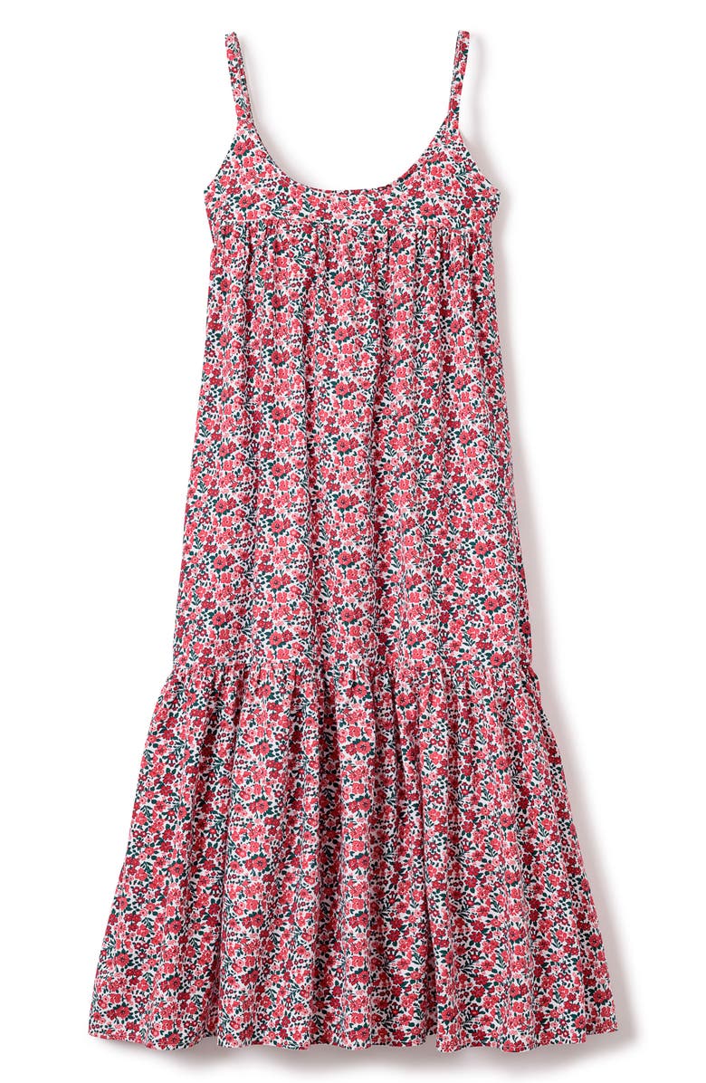 Petite Plume Chloe Fleurs des Bois Cotton Nightgown, Alternate, color,