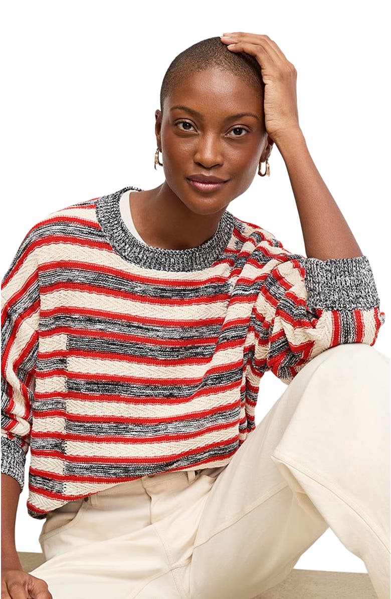 M.M.LaFleur Leila Slouchy Sweater - Multi Knit, Alternate, color, 