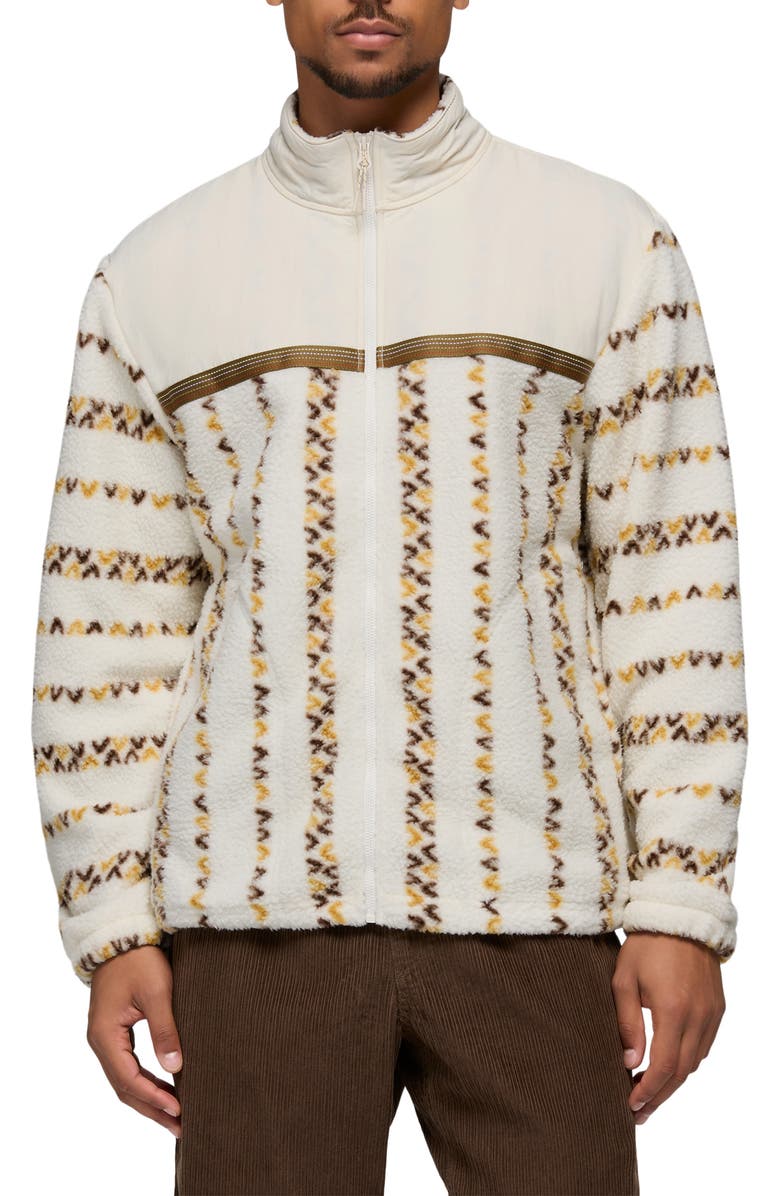 prAna Hurricane Fleece Sweater, Main, color, Canvas Wishbone