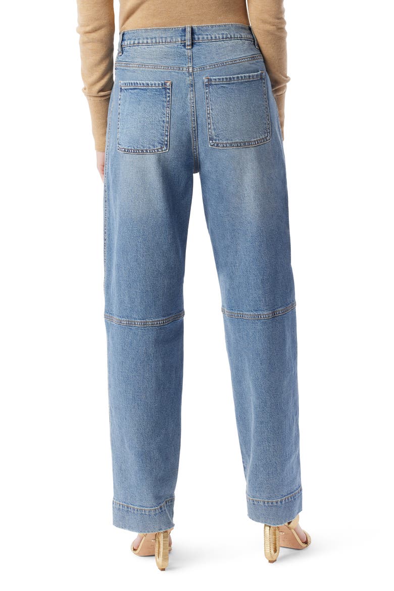 Angelica Tapered Utility Jeans, Alternate, color, NIMBUS WASH