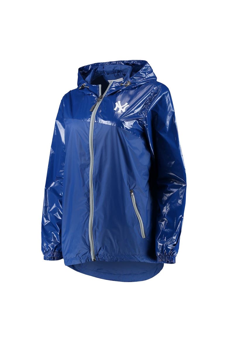 Women's G-III 4Her by Carl Banks Navy New York Yankees Double Coverage Full-Zip Hoodie Jacket, Alternate, color, Royal