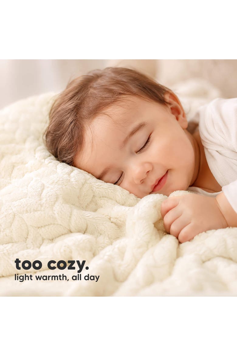 Soufflé Fleece Baby Blankets - Serene, Alternate, color, 1-Pack, Blush
