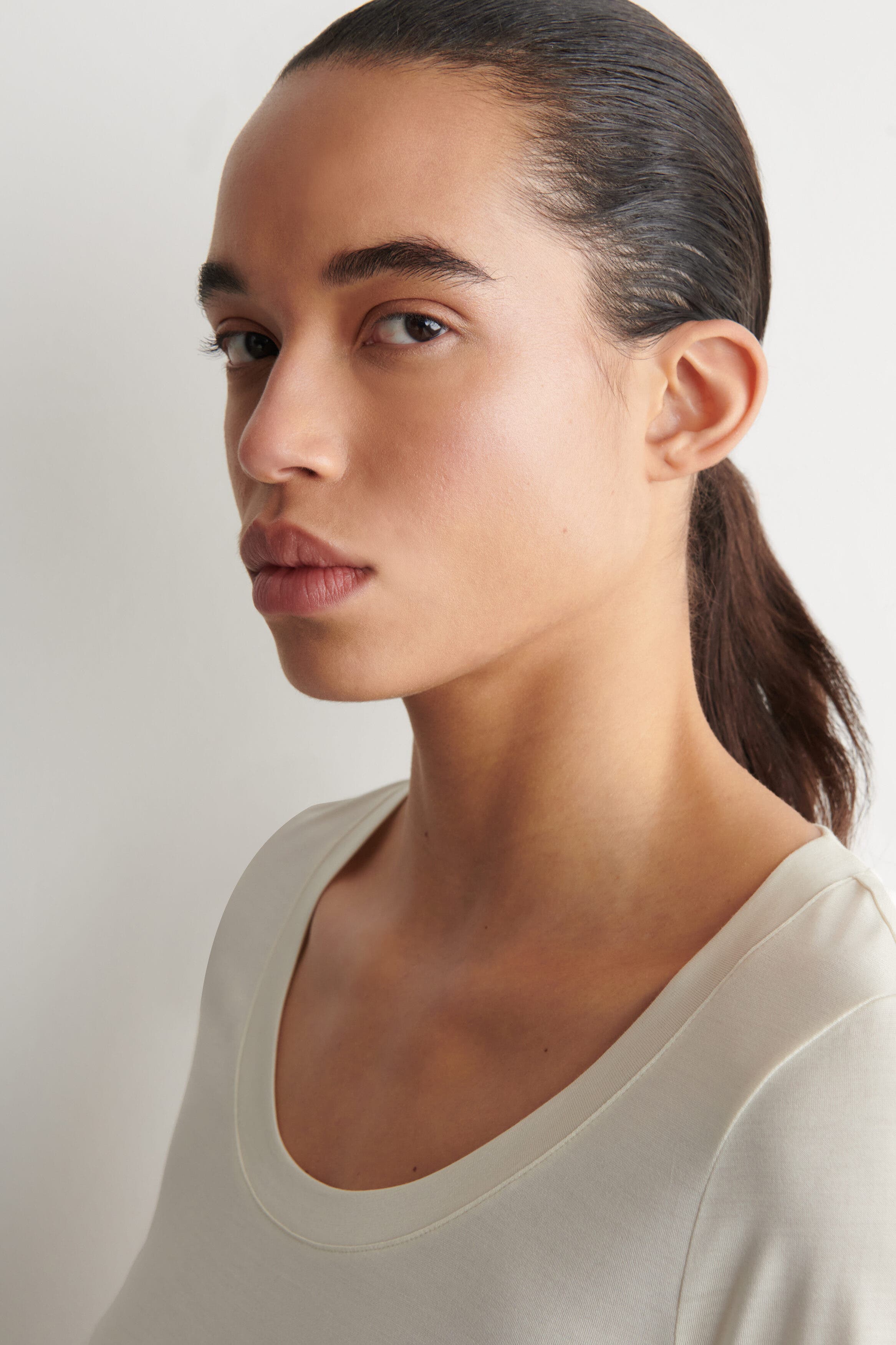 Slim Silk T-Shirt - image 4