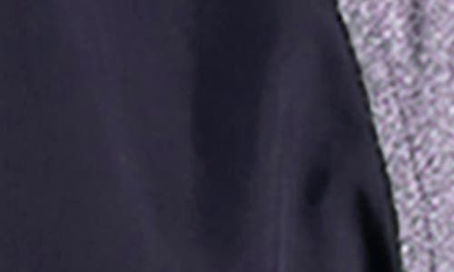Cutter & Buck Adapt Hybrid Full Zip Jacket In Navy Blue Heather/navy Blue