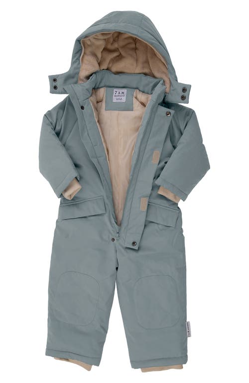 7 A.m. Enfant Grand Benji Snowsuit In Green