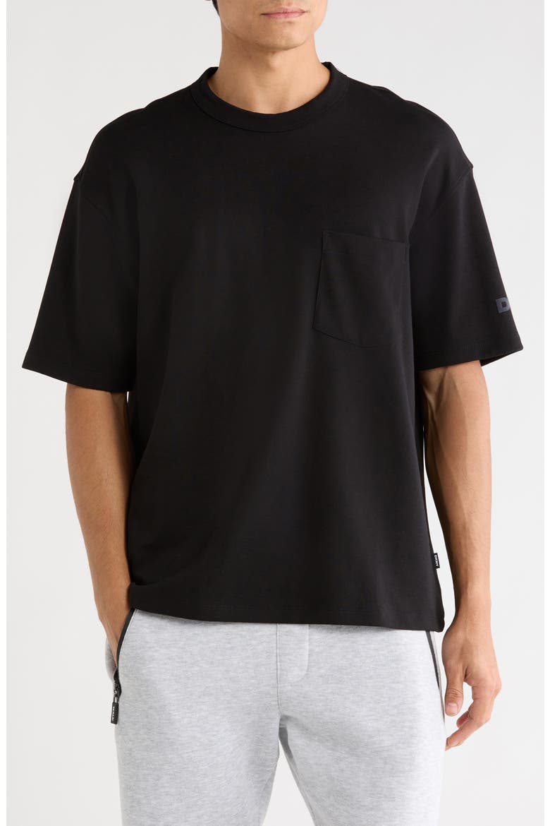 Giorgio Oversize T-Shirt, Main, color, BLACK